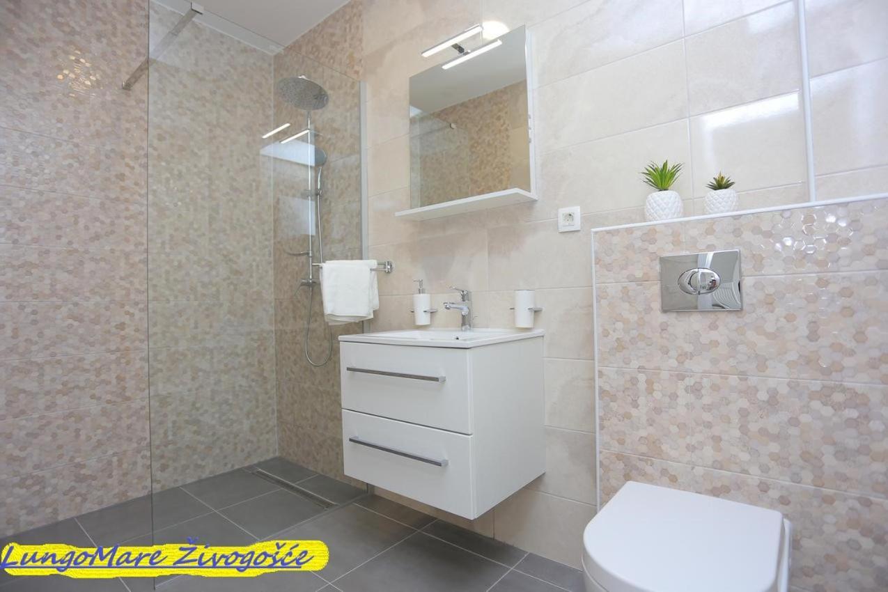 Apartmants Villa Lungo Mare Zivogosce Ngoại thất bức ảnh